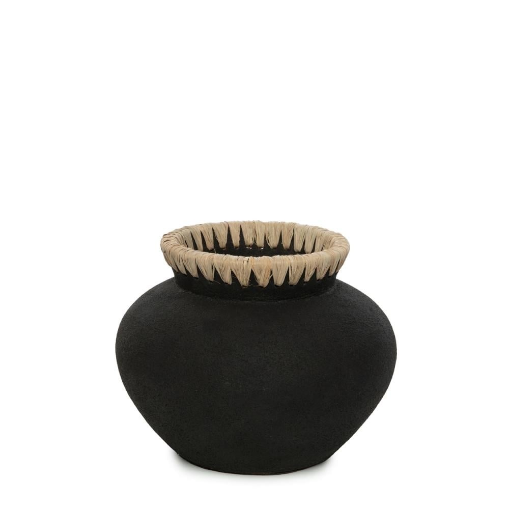 Le Vase Styly - Noir Naturel - S