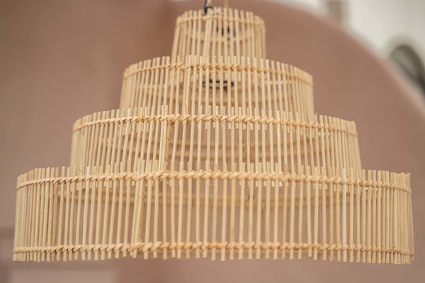 Lampe à Suspension Gâteau de Mariage - Naturel - M