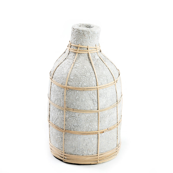 Le Vase Whoopy - Gris Béton Naturel - L