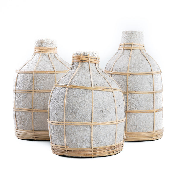 Le Vase Whoopy - Gris Béton Naturel - M