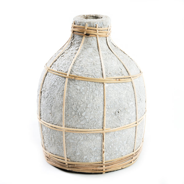 Le Vase Whoopy - Gris Béton Naturel - S