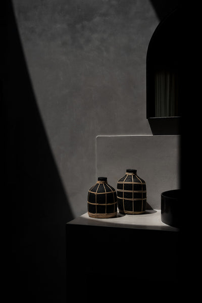 Le Vase Whoopy - Noir Naturel - S